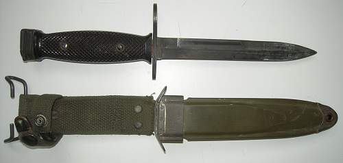 Bayonet M7 - Vietnam Era - 92nd Field Artillery Regiment