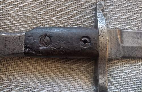 1917 Ross Rifle Bayonet