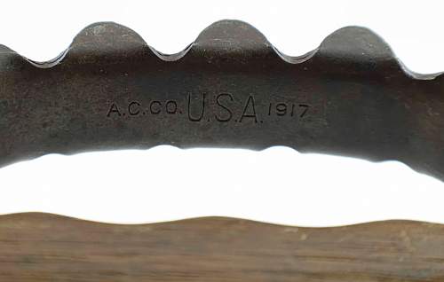 Trench knife A.C.CO. USA 1917