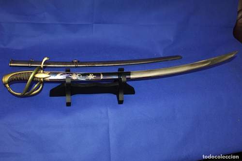 Napoleonic 1st Empire sword model IX by Pierre Giullame