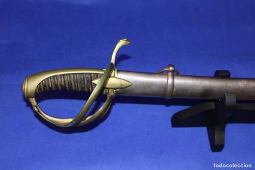 Napoleonic 1st Empire sword model IX by Pierre Giullame