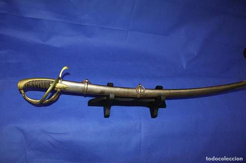 Napoleonic 1st Empire sword model IX by Pierre Giullame