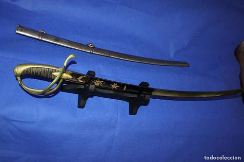 Napoleonic 1st Empire sword model IX by Pierre Giullame