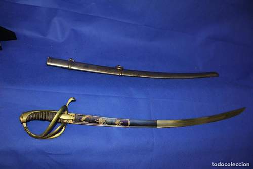 Napoleonic 1st Empire sword model IX by Pierre Giullame