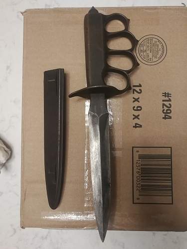 LF&amp;C-1918 trench knife
