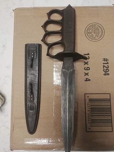 LF&amp;C-1918 trench knife