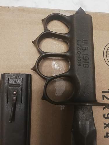 LF&amp;C-1918 trench knife