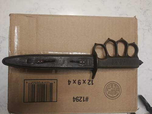 LF&amp;C-1918 trench knife