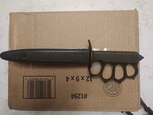 LF&amp;C-1918 trench knife