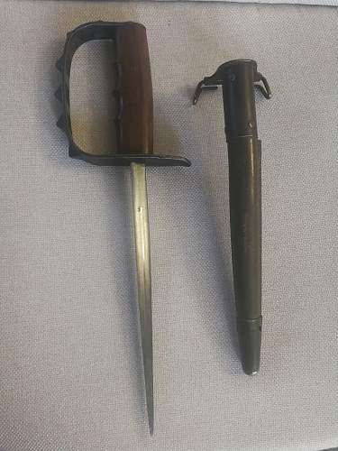 U.S.LF&amp;C 1917 trench knife