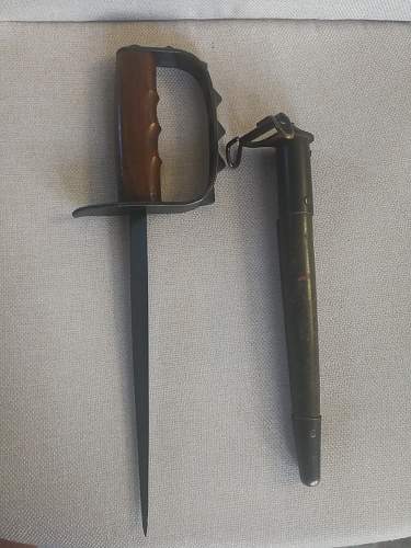 U.S.LF&amp;C 1917 trench knife