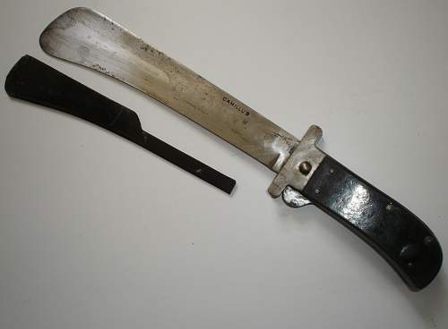 USAAF &quot;folding survival machete&quot;  CAMILLUS