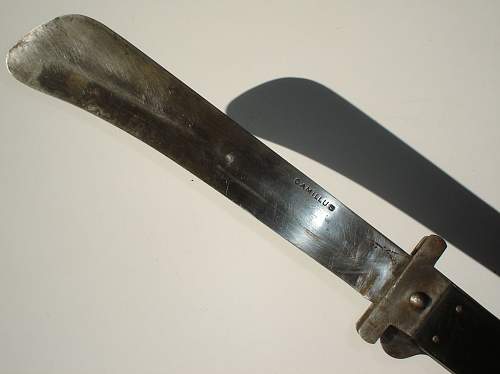 USAAF &quot;folding survival machete&quot;  CAMILLUS