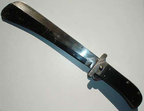 USAAF &quot;folding survival machete&quot;  CAMILLUS