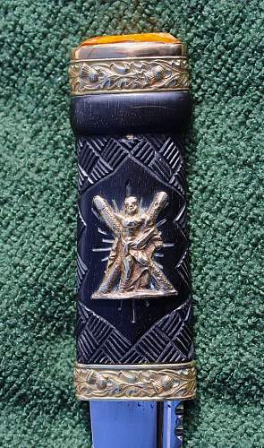 Seaforth Highlanders sgian dubh