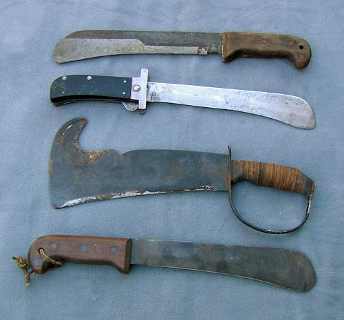 USAAF &quot;folding survival machete&quot;  CAMILLUS