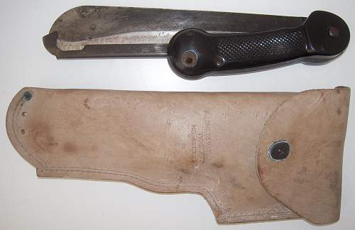 USAAF &quot;folding survival machete&quot;  CAMILLUS