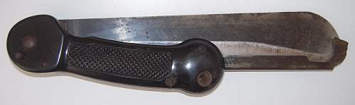 USAAF &quot;folding survival machete&quot;  CAMILLUS