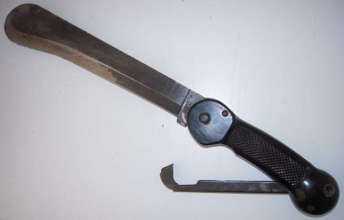 USAAF &quot;folding survival machete&quot;  CAMILLUS