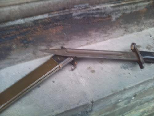 US m1 AFH 1942 Bayonet