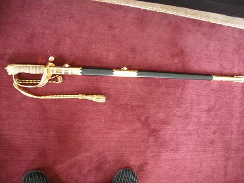 Ww2 british naval sword