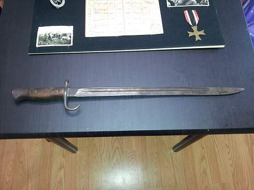 1907 pattern Quillon bayonet?