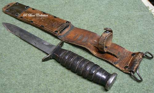 US M3 Fighting Knife in M6 Scabbard