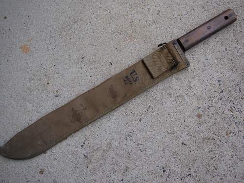 US Boyt machete - I've never seen one like this before?