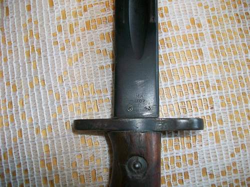 Help identifying a Bayonet?