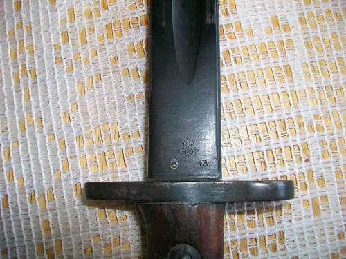 Help identifying a Bayonet?