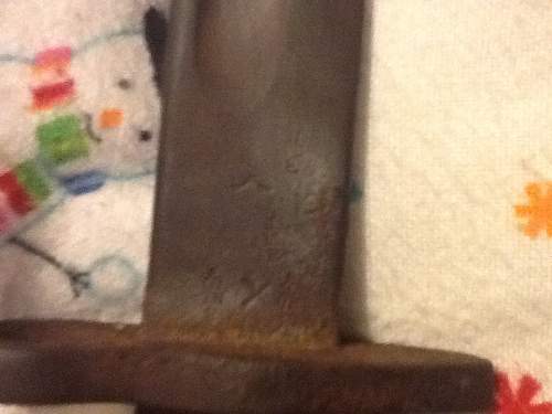 Need help with WWI 1907 pattern lee enfield m1 mk3 bayonet