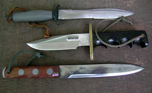 US fighting knives