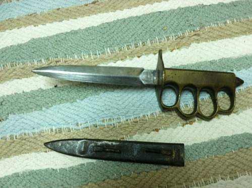 WWII/WWI Trench Knife by Au Lion