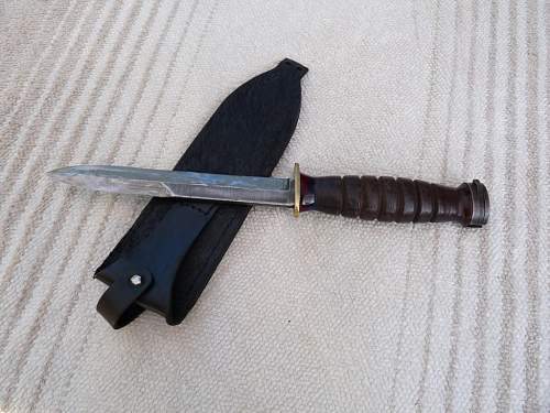 Interesting combat knife