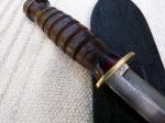 Interesting combat knife