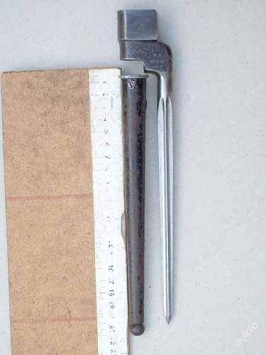 British ww2 cruciform spike bayonet