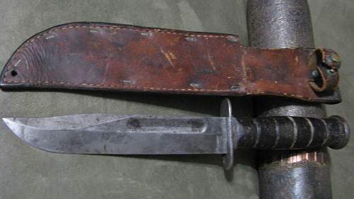 Need help identifying this Camillus fighting knife....