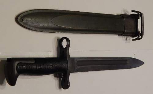 US M1 bayonet