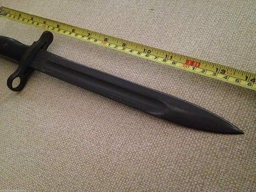 Is this an original US  bayonet?