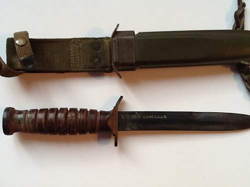 WW2 Camillus Trench Knife M3