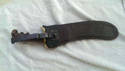 WWI US Springfield Bolo Knife