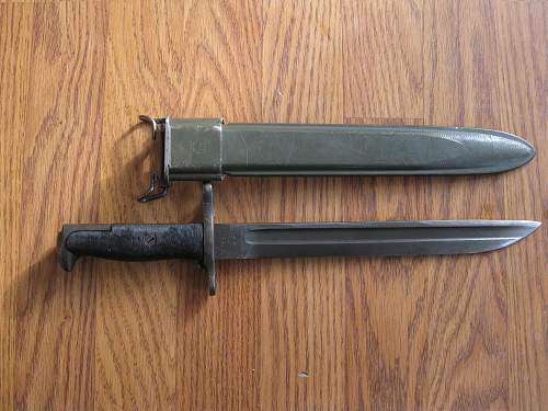 M1 Garand short Bayonet