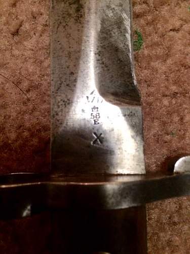 Converted lee Medford p1888 bayonet ?