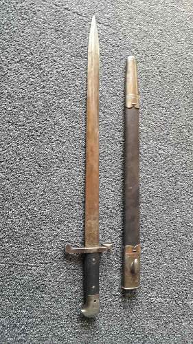 British Wilkinson Sword Company bayonet