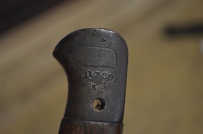 Help with regimental marks on 1907 British bayonet