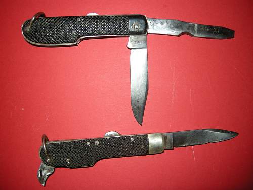 British Army Jack Knives 1880-1979
