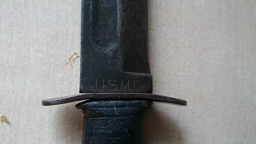 USMC Kabar Olean NY