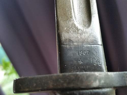 Refurbished SMLE Mk III Bayonet Stampings (Australia)