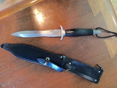 Strange Gerber Mk2 knife