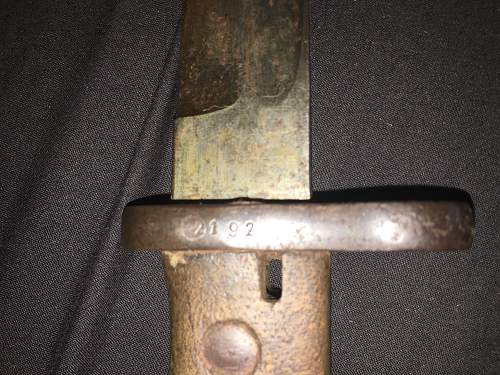 Help identifying this bayonet?